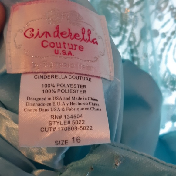 Tea length girls pageant dress - Picture 4 of 8